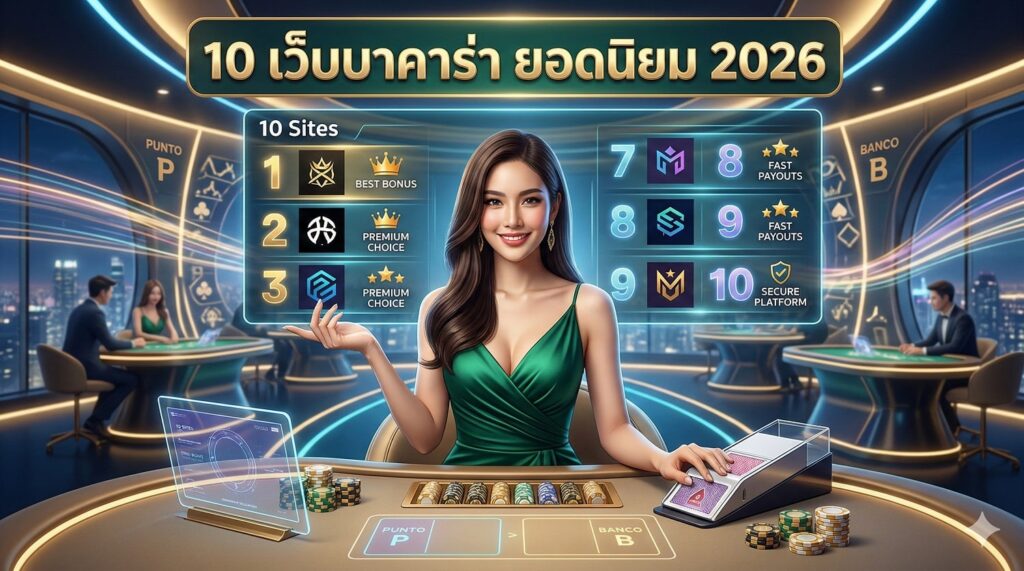 บาคาร่าเว็บไหนดีปี 2026